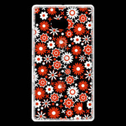 Coque Nokia Lumia 930 Fond motif floral 750 