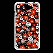 Coque HTC Desire 516 Fond motif floral 750 