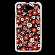 Coque HTC Desire 516 Fond motif floral 750 