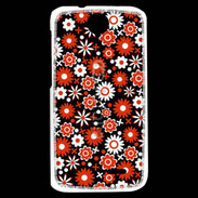 Coque HTC Desire 310 Fond motif floral 750 