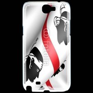 Coque Samsung Galaxy Note 2 Drapeau Sardaigne 750