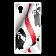 Coque LG Optimus L9 Drapeau Sardaigne 750