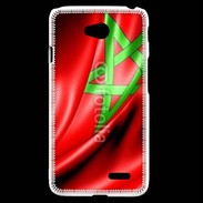 Coque LG L70 Drapeau Maroc 750