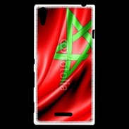 Coque Sony Xperia T3 Drapeau Maroc 750