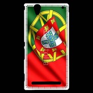 Coque Sony Xperia T2 Ultra Drapeau Portugal 750