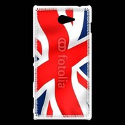 Coque Sony Xperia M2 Drapeau UK 750