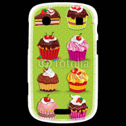 Coque Blackberry Bold 9900 Vintage Cupcake 760