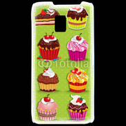 Coque LG P990 Vintage Cupcake 760