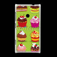 Coque Nokia Lumia 520 Vintage Cupcake 760
