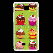 Coque LG F5 Vintage Cupcake 760