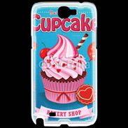 Coque Samsung Galaxy Note 2 Vintage Cupcake 780