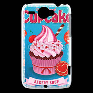 Coque HTC Wildfire G8 Vintage Cupcake 780