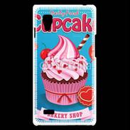 Coque LG Optimus L9 Vintage Cupcake 780