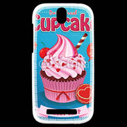 Coque HTC One SV Vintage Cupcake 780