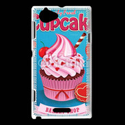 Coque Sony Xperia L Vintage Cupcake 780
