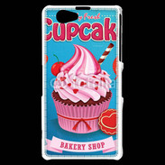 Coque Sony Xperia Z1 Compact Vintage Cupcake 780