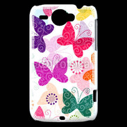 Coque HTC Wildfire G8 Fond papillon fashion 75