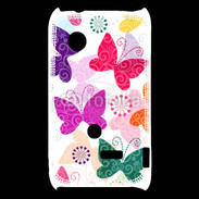 Coque Sony Xperia Typo Fond papillon fashion 75