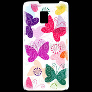 Coque LG P990 Fond papillon fashion 75