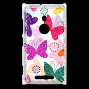 Coque Nokia Lumia 925 Fond papillon fashion 75