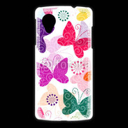 Coque LG Nexus 5 Fond papillon fashion 75