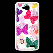 Coque LG L90 Fond papillon fashion 75