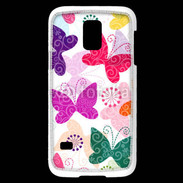 Coque Samsung Galaxy S5 Mini Fond papillon fashion 75