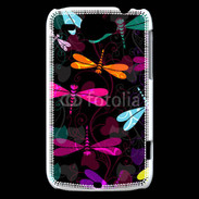 Coque HTC Wildfire G8 Fond Libellules fashion