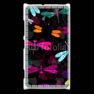 Coque Nokia Lumia 925 Fond Libellules fashion