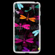 Coque LG L70 Fond Libellules fashion