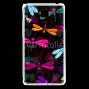 Coque LG F5 Fond Libellules fashion