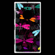 Coque Nokia Lumia 830 Fond Libellules fashion