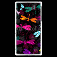 Coque Sony Xperia Z2 Fond Libellules fashion