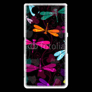Coque Sony Xperia Z3 Compact Fond Libellules fashion