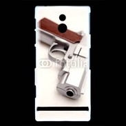 Coque Sony Xperia P Pistolet 75