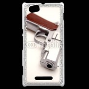Coque Sony Xperia M Pistolet 75