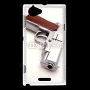 Coque Sony Xperia L Pistolet 75