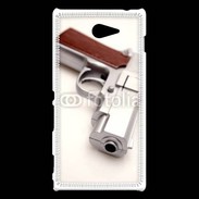 Coque Sony Xperia M2 Pistolet 75