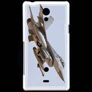 Coque Sony Xperia T Avion de chasse F16