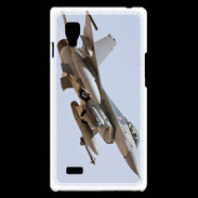 Coque LG Optimus L9 Avion de chasse F16