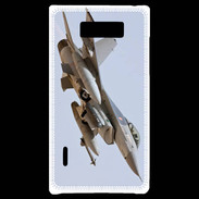 Coque LG Optimus L7 Avion de chasse F16