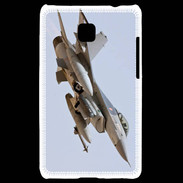 Coque LG Optimus L3 II Avion de chasse F16