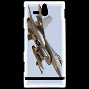 Coque Sony Xperia U Avion de chasse F16