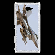 Coque Sony Xperia M2 Avion de chasse F16