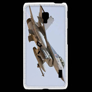 Coque LG F6 Avion de chasse F16