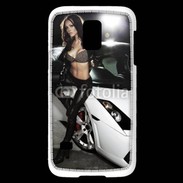 Coque Samsung Galaxy S5 Mini Charme et automobile 25