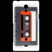 Coque Sony Xperia T Vieille cassette de musique 25