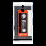 Coque Sony Xperia P Vieille cassette de musique 25