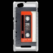 Coque Sony Xperia M Vieille cassette de musique 25