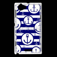 Coque Sony Xperia L Ancre de Bateau 75